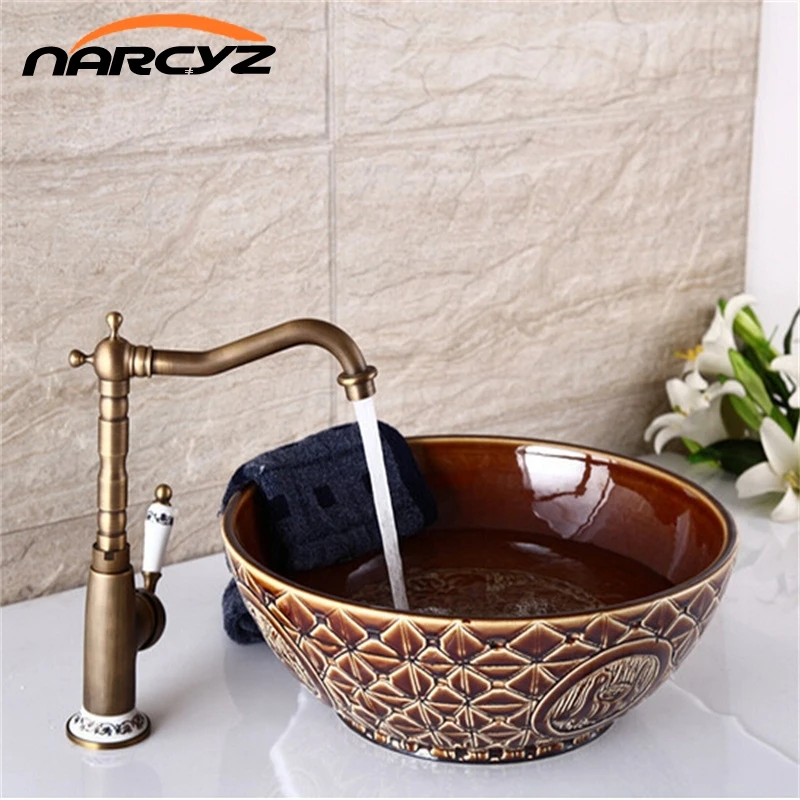 Ancient Style Kitchen Bathroom Faucets Cheap 8103a Bathroom Faucet