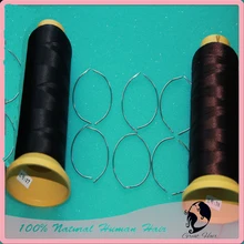 Великий волосы 144 шт. c Тип Вышивка Крестом Иглы с 1 рулон Инструменты для завивки волос Вышивание Нитки Полиамид Нитки/Химическое наращивание волос Инструменты