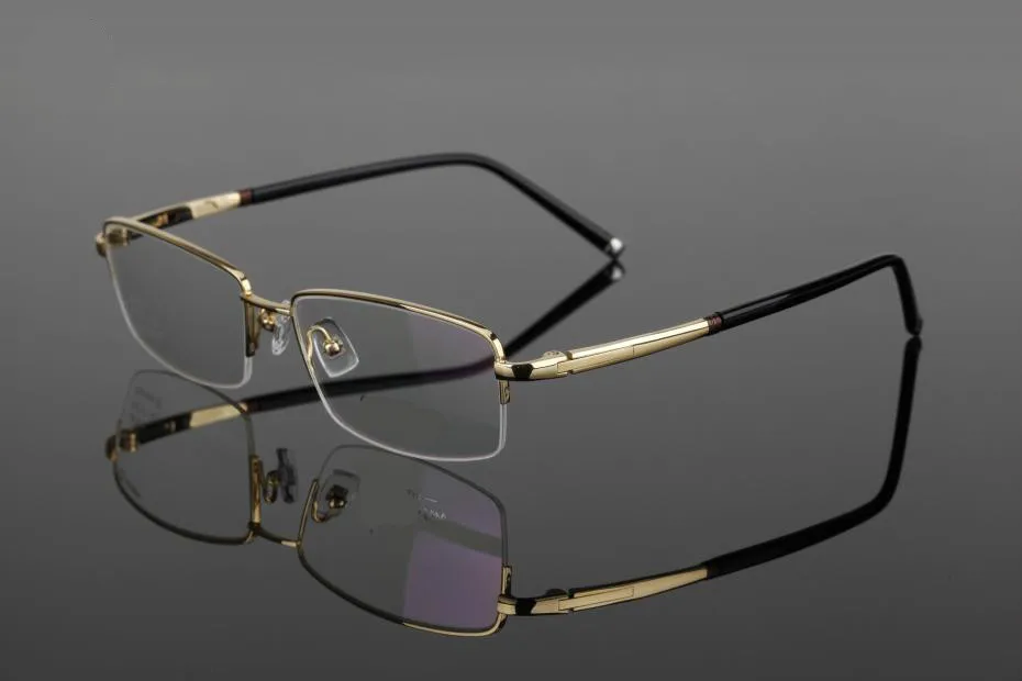 

Viodream Original brand eyewear high quality pure titanium half frame eyeglass myopia glasses frames oculos de sol TG81825