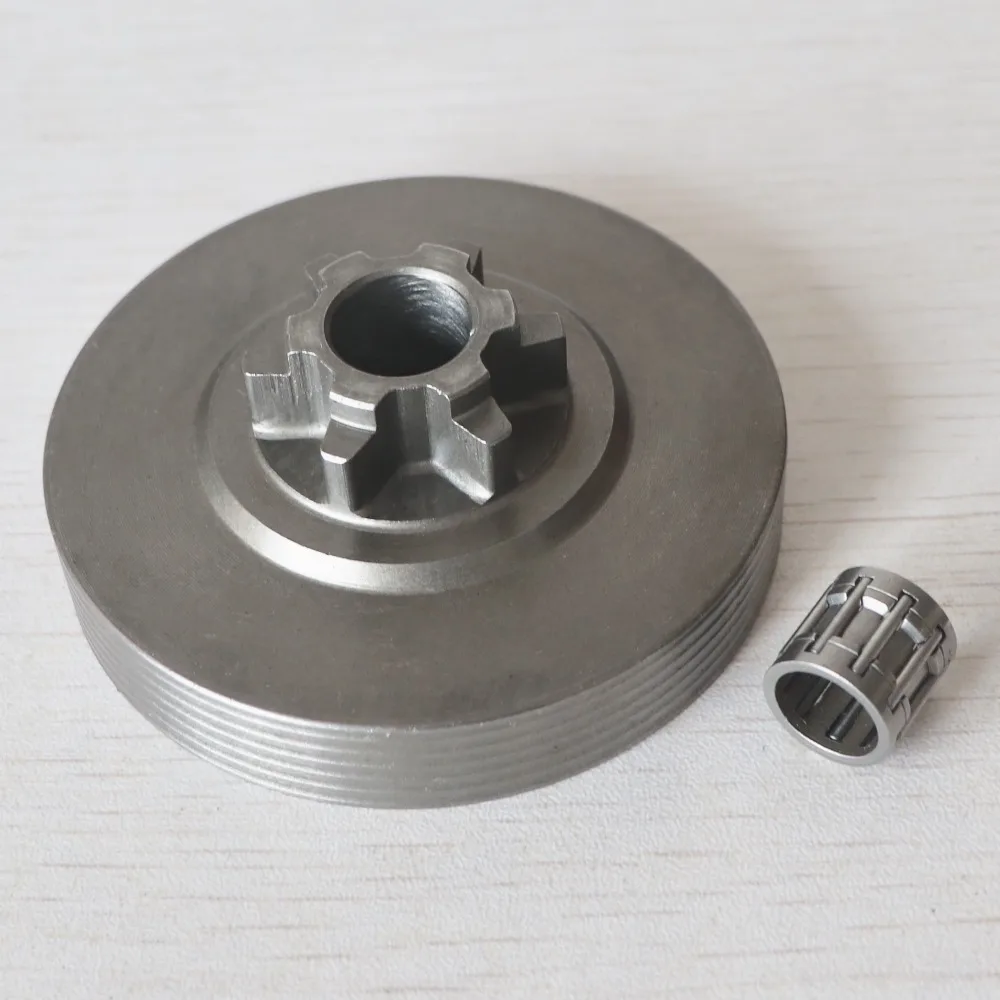 3/8 6T Clutch Drum Sprocket Bearing replacement For 3800 Chainsaw Parts 3