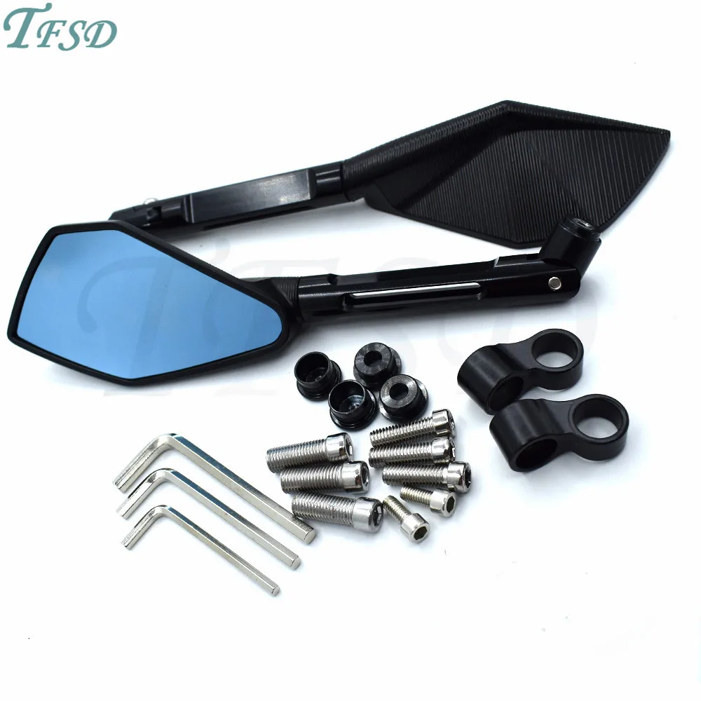 

Universal 8mm 10mm Aluminum CNC Motorcycle Rearview Mirror motorbike rear-vision motor bicycle mirror For Suzuki Katana GSX1100F