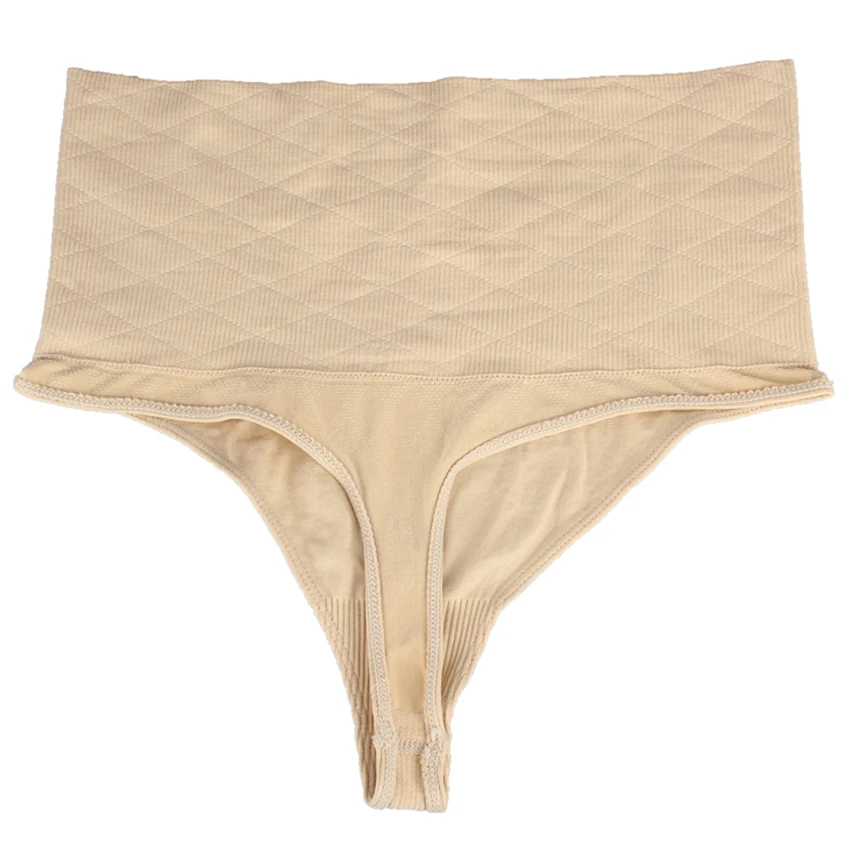 MYLEY Women High Waist Butt Lifter Body Shaper Sexy Thong Underwear Waist Trainer Tummy Hip Control Pants Butt Lifter Shapewear