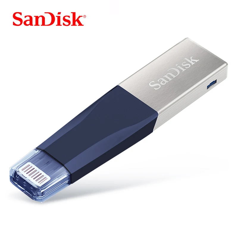 SanDisk OTG Lightning USB Flash Drive 128 GB 64 GB 32 GB флэш-накопитель USB 3,0 флешки и диск mfi-контроллеров для iPhone и iPad SDIX40N