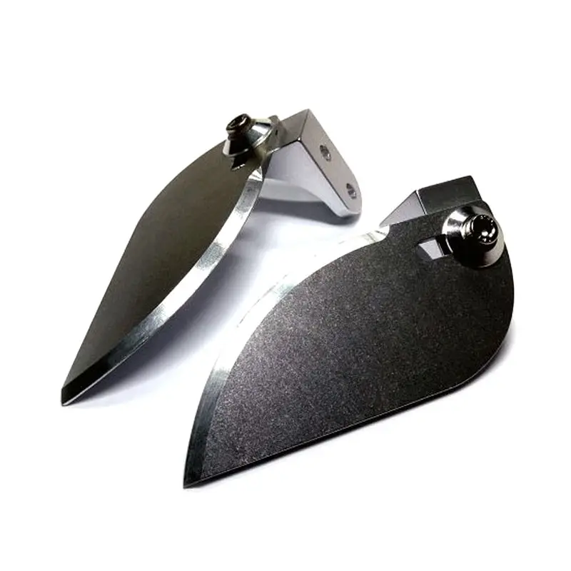RC boat turn fins set 85mm CNC machined adjustable water stabilizer trim fin with mounts