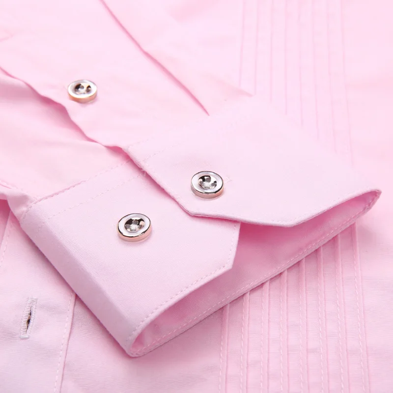 Мужские рубашки-смокинги, облегающие, с длинным рукавом, одноцветные, для свадьбы, brideroom, официальные топы, галстук-бабочка в комплекте