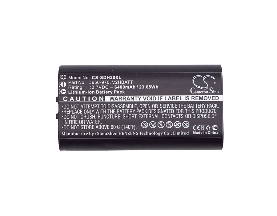 Камерон Sino 6400mAh аккумулятор 650 970 V2HBATT для SportDog TEK 2 0 GPS ручной|Цифровые