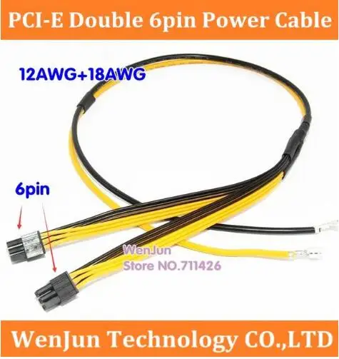 Best Price Free Shipping PSU Power Supply Cables PCI e Molex Duoble 6pin 2 PCI-e 6 pin 6p PCI Express Internal Power Splitter Ribbon Cable Best Price Free Shipping PSU Power Supply Cables PCI e Molex Duoble 6pin 2 PCI-e 6 pin 6p PCI Express Internal Power Splitter Ribbon Cable