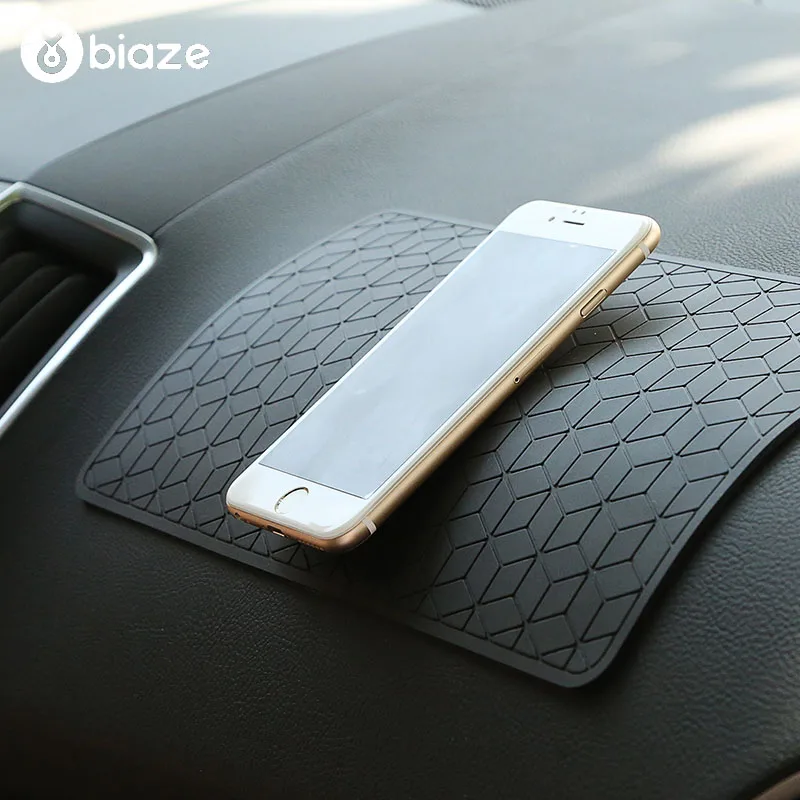 

Biaze Mobile Phone Holder Silicone GPS Navigation Car Phone Holder Non-slip Mat PhoneHolder Decor Pad for All Android IOS Device