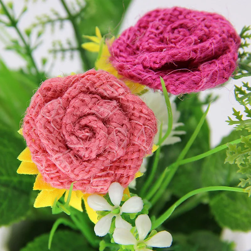 

3.5 Cm Cloth Rose Bud Artificial Flowers Home Party Graduation 2019 Decor Small Handmade Flowers DIY Wedding Decoration Table
