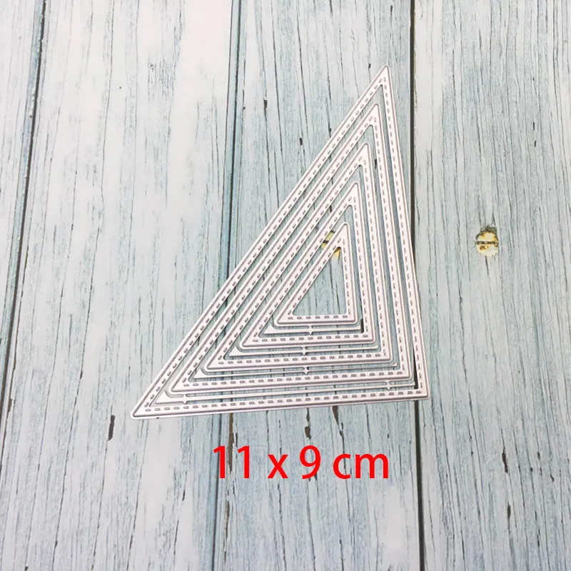 

2019 Die Cuts Metal Cutting Die Geometric Shape Stencil DIY Scrapbooking Embossing Craft DIY Paper Card Gift for Children