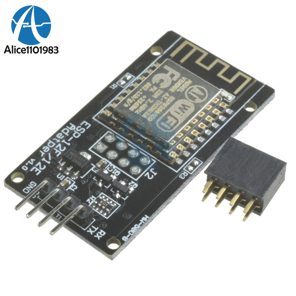 ESP8266 ESP 12F Serial Wifi адаптер приемопередатчика Module V1.0 для Arduino UNO R3 AT Command 5V AP 802 11 b/g/n 2 4 GHZ