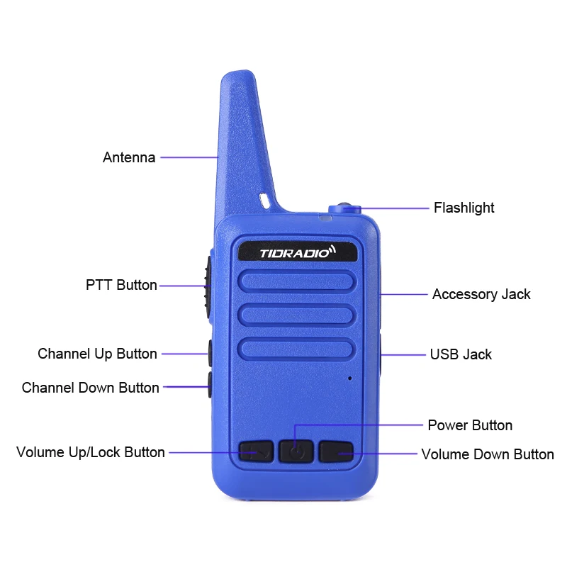 2 шт. 7 цветов мини рация детская радио TID TD M9 Вт 3 UHF 400 мГц 480 частота портативный Ham