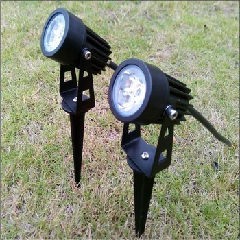 

High Power 3*3W 9W LED Lawn Lamp Outdoor Garden Spot Lighting Bulbs Waterproof IP65 Warm/Natura/Cool white 85-265V 12V