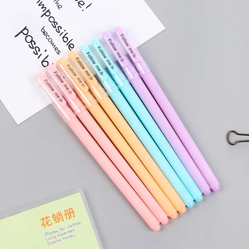 4 Pcs Kawaii Jelly color Gel Pen  gel ink pens  Cute Crystal 