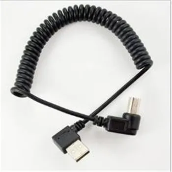

Spring wire elastic line usb2.0 print cable printer data line AM right bend - BM right bend