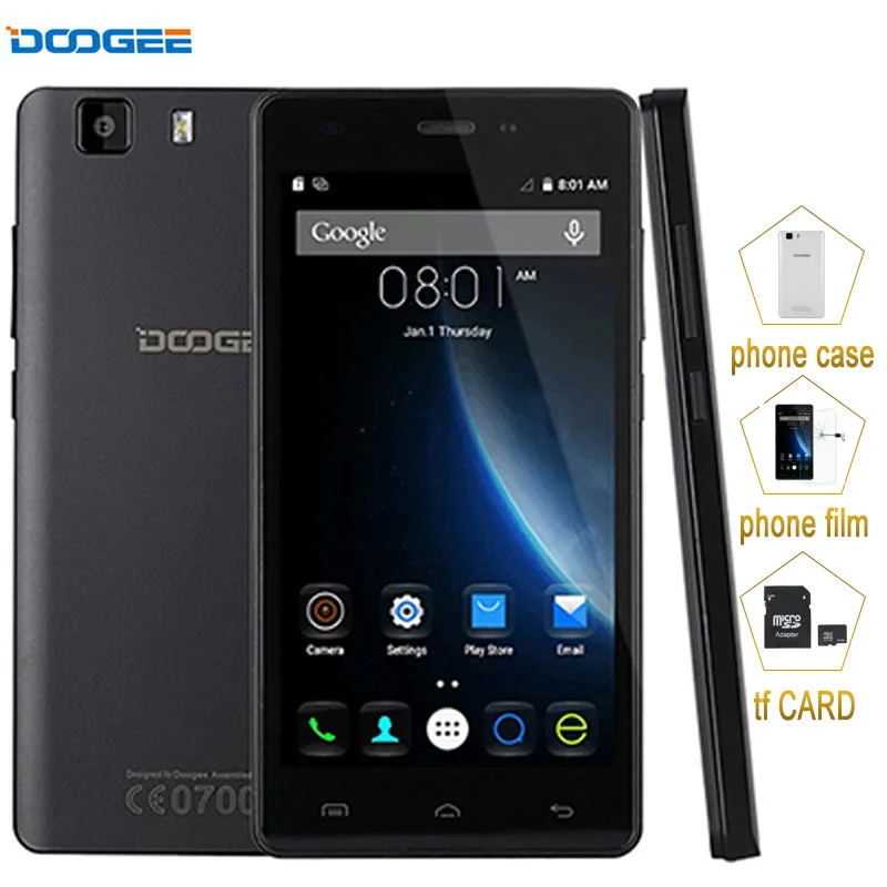 bilder für 3G Original Smartphone DOOGEE X5 1 GB + 8 GB 5,0 zoll Android 5.1 MT6580 Quad Core 1,3 Ghz Mobile telefon GPS A-GPS Handy 2400 mAh bilder für 3G Original Smartphone DOOGEE X5 1 GB + 8 GB 5,0 zoll Android 5.1 MT6580 Quad Core 1,3 Ghz Mobile telefon GPS A-GPS Handy 2400 mAh