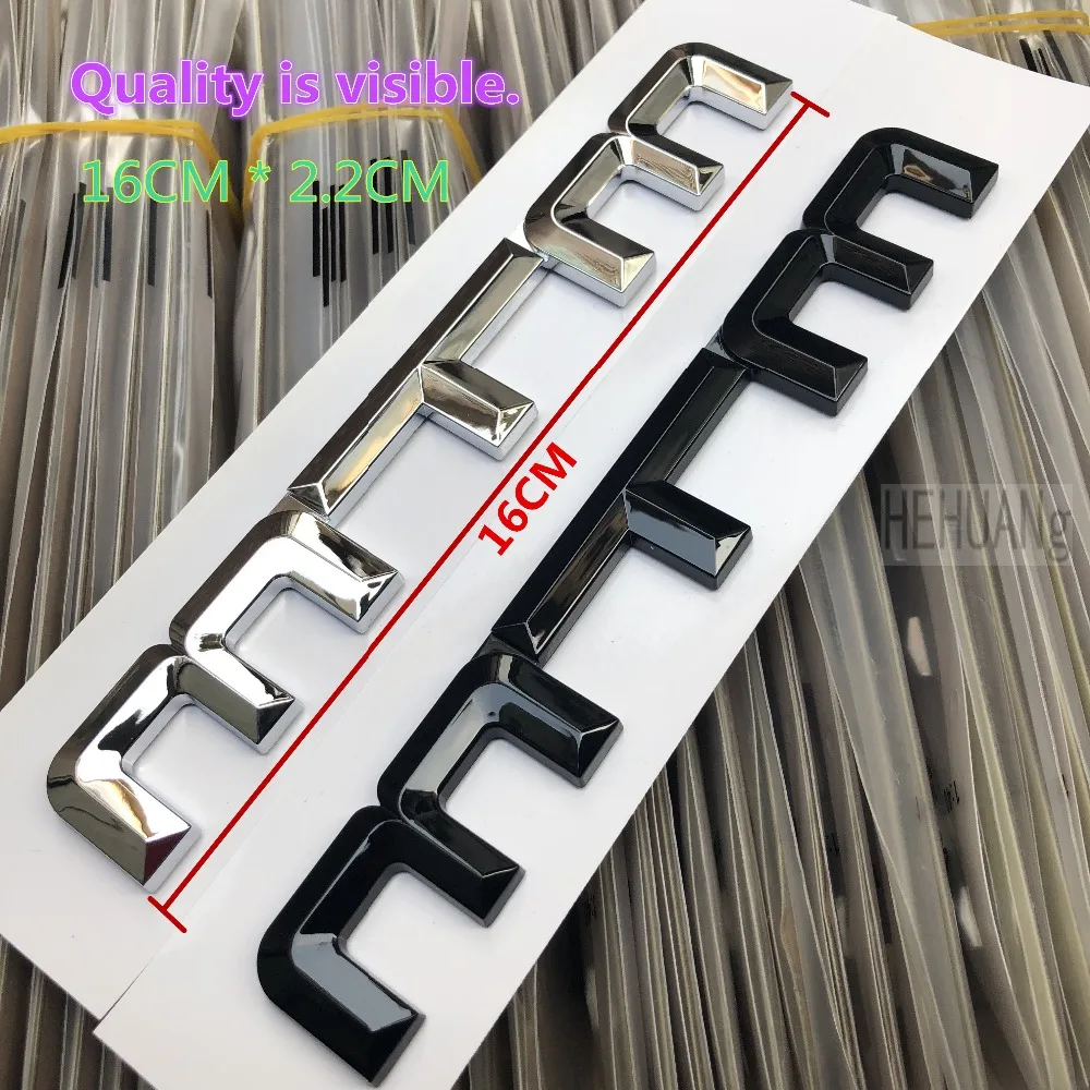 

MTM Refit 16cm Car Sticker Auto Badge Emblem Decal Car Styling For German automobile A1 A2 A3 A4 S3 Golf Polo Skoda