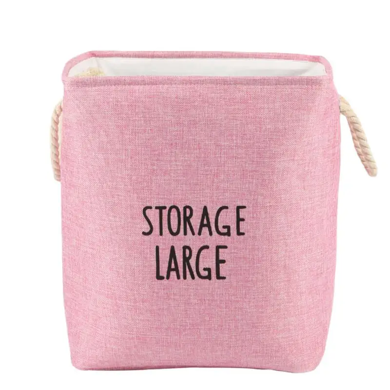 OUNONA مربع سلة الغسيل غسل صندوق تخزين ملابس حقيبة سلة الغبار واقية الغسيل بن التخزين كيس