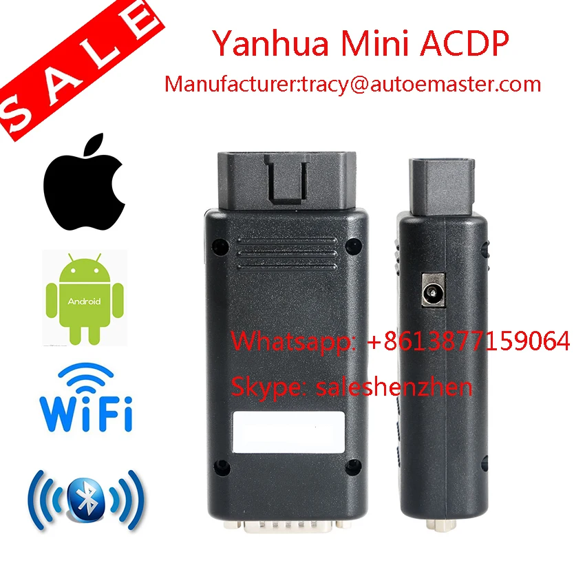 

Mini ACDP Yanhua ACDP auto key programmer for BMW CAS FEM BDC ISN CODE no tokens limit No soldering FRM footwell