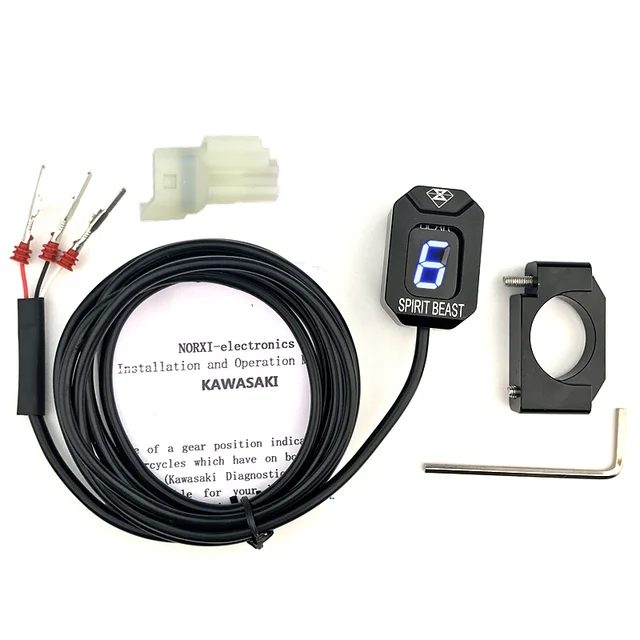 Motorcycle Gear Indicator For Kawasaki ER6N V650 Ninja 300 Z1000SX Moto
