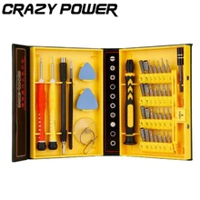 CRAZY POWER Multipurpose 38 in 1 Precision Screwdrivers Kit Opening Repair Phone Tools Set for iPhone iPad Samsung mehrzweck 38