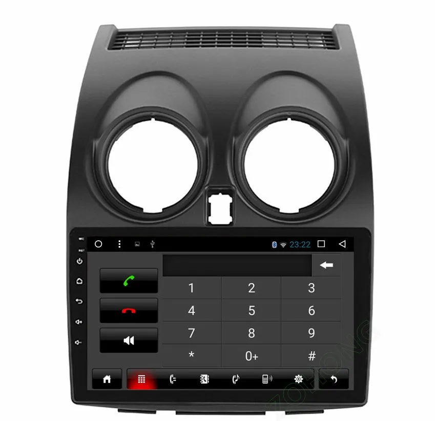 Best 9 inch 2.5D Octa Core Android 8.1 Car DVD Player For Nissan Qashqai Dualis 2007-2014 CAR Multimedia GPS Radio Navigation BT WIFI 23