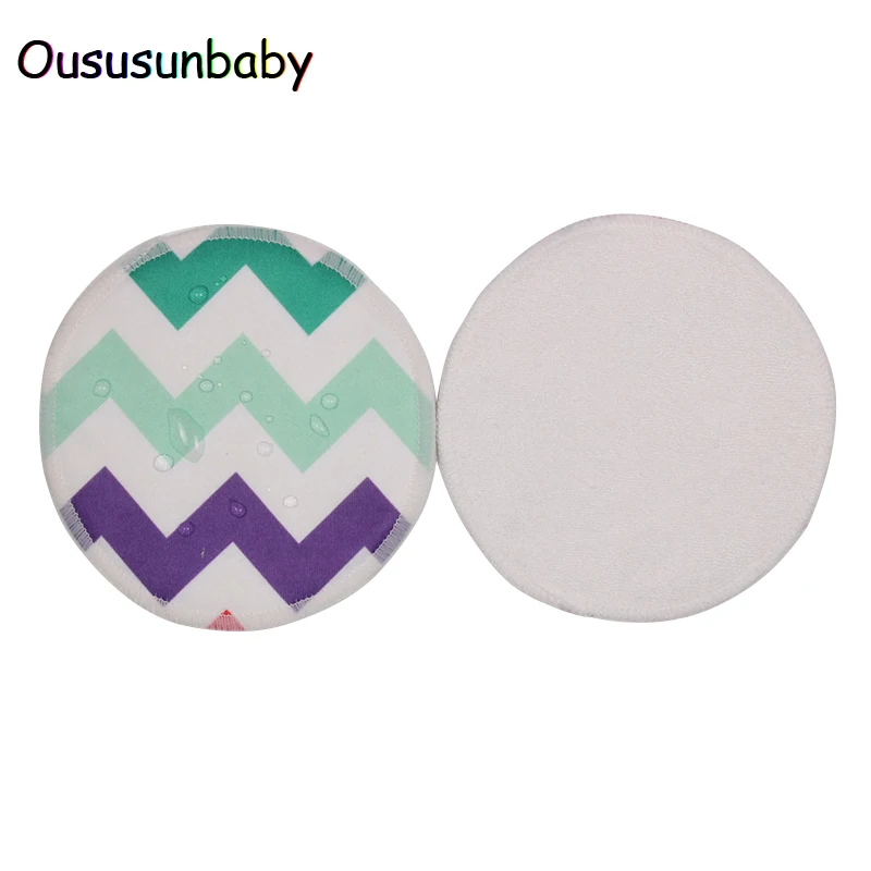 Oususunbaby многоразовые бамбуковые прокладки для груди 12 шт./лот органические