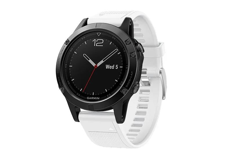 Силиконовый 22 мм быстроразъемный ремешок для часов для Garmin Fenix 5/5 Plus/Approach S60 Смарт-часы браслет Correa