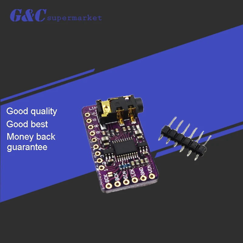 

1PCS Interface I2S PCM5102 DAC Decoder GY-PCM5102 I2S Player Module For Raspberry Pi