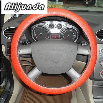 

Soft Silicone Steering Wheel Cover Shell Skidproof Odorless Eco Friendly for Volkswagen vw POLO Tiguan Passat Golf EOS Scirocco