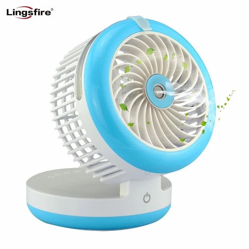 Mini Foldable Humidifier Fan Portable Air Conditione Spray Fans USB
