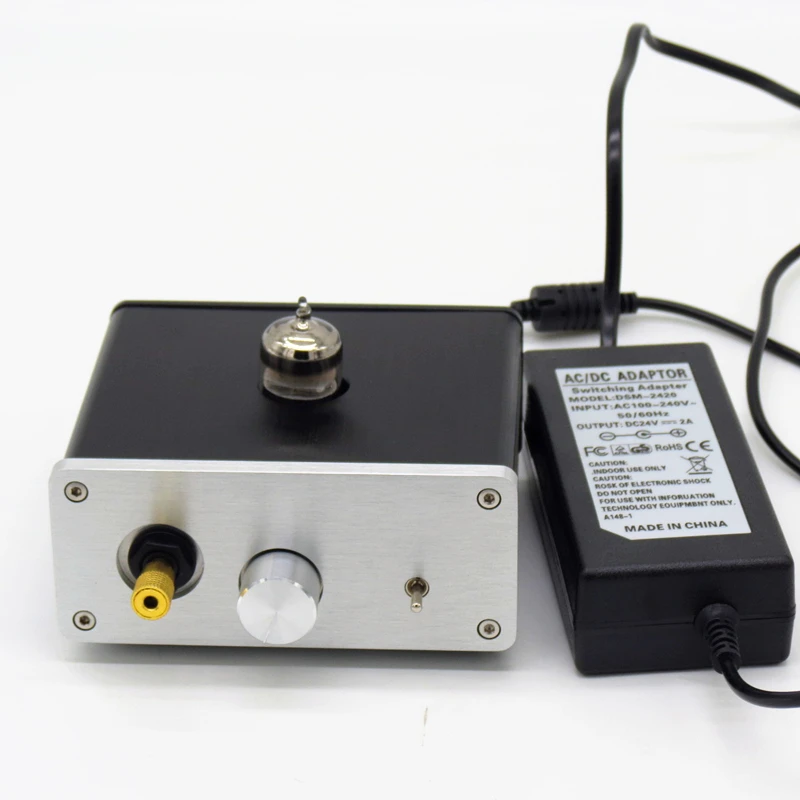 MINI Audio tube preamplifier Pre-Amp Class A preamp Valve 12AU7 Tube Headphone Amplifier | - Цена: 