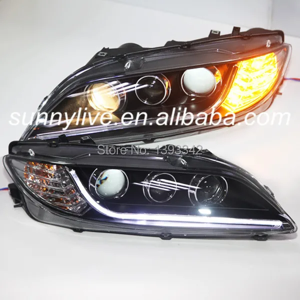 Светодиодные ленты для фар A8 Style MAZDA 6 TLZ 2004 2011 года|lens holder|projector lens kitprojector light |