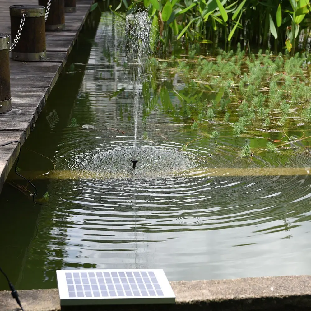 Солнечная панель солнечной батареи комплект бассейн фонтан морской пейзаж плавающий фонтан Садовый пруд полив погружные насосы