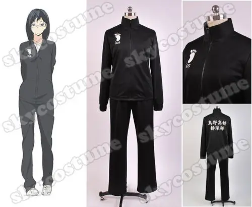 

Haikyuu! Kiyoko Shimizu Karasuno High School Uniform Costume Haikyu Suit Halloween Carnival Full Sets