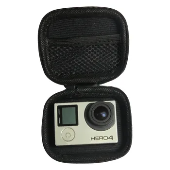 Portable Mini Box Xiaoyi Bag Black Camera Case For Xiaomi Yi 4K 1080p Gopro Hero 5 4 Session 3 SJCAM Sj4000 m1 Yi Accessories
