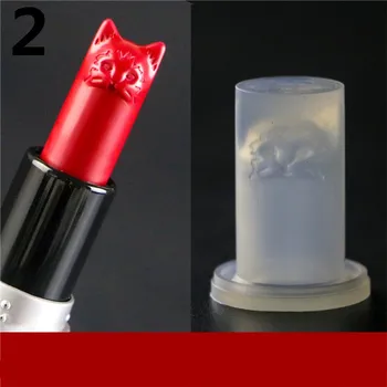 

1/set 12 Patterns Silver Ring Silicone Lipstick Mould DIY Filling Single Cavity 12.1mm Silica Lipstick Mould Crafts Tool Kit Hot