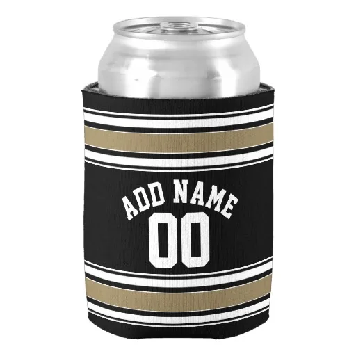 Unique Personalized Custom Your Name Can Cooler Wedding Favors Beverage