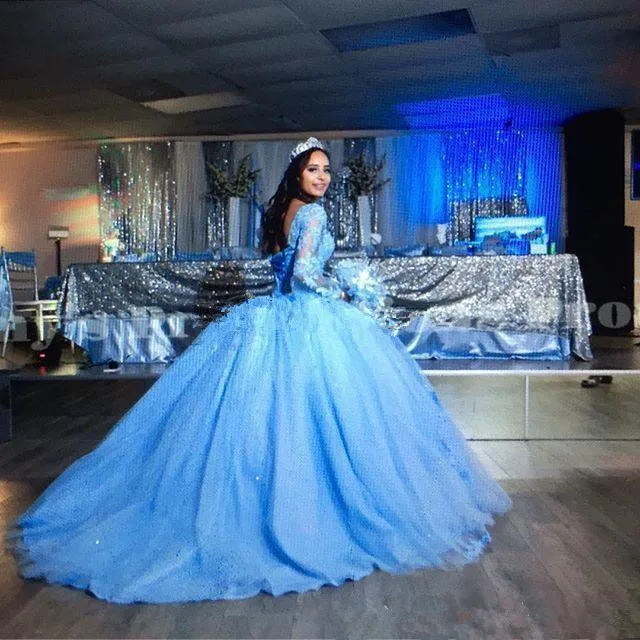 sweetheart-princess-ball-gown-quinceanera-dresses-flare-long-sleeve-lace-appliques-pink-blue-sweet-16-dress-puffy-tulle-prom-gowns_副本