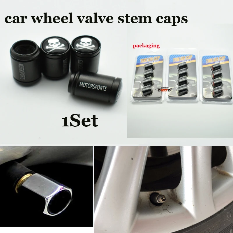 

1set/4pcs car wheel tires valve stem caps For benz Suzuki Jeep landrover mazda seat honda hyundai auto wheel tire covers