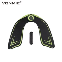 VONMIE EMS тренажер для бедер электрический стимулятор мышц ABS фитнес ягодицы для похудения машина с дистанционным управлением USB перезаряжаемая