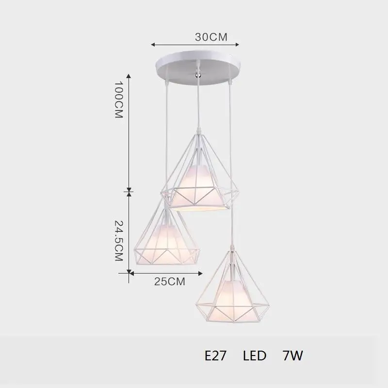 Lampara Кухня промышленные Люстры E Pendente Para Sala обеденный стол светильник Декор для дома Лофт Luminaria висит подвесной светильник