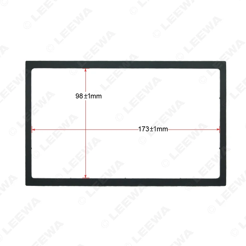 LEEWA автомобильный Радио стерео панель Рамка адаптер Комплект для Volkswagen Passat(B5)/Jetta/Bora/Golf4/Polo/Lupo# CA4405