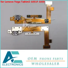 Для lenovo Йога Tablet2 1051F 1050 YT2-1051F 1050F зарядка через usb Порты и разъёмы Разъем для зарядки с гибким кабелем наборы аксессуаров для телефонов