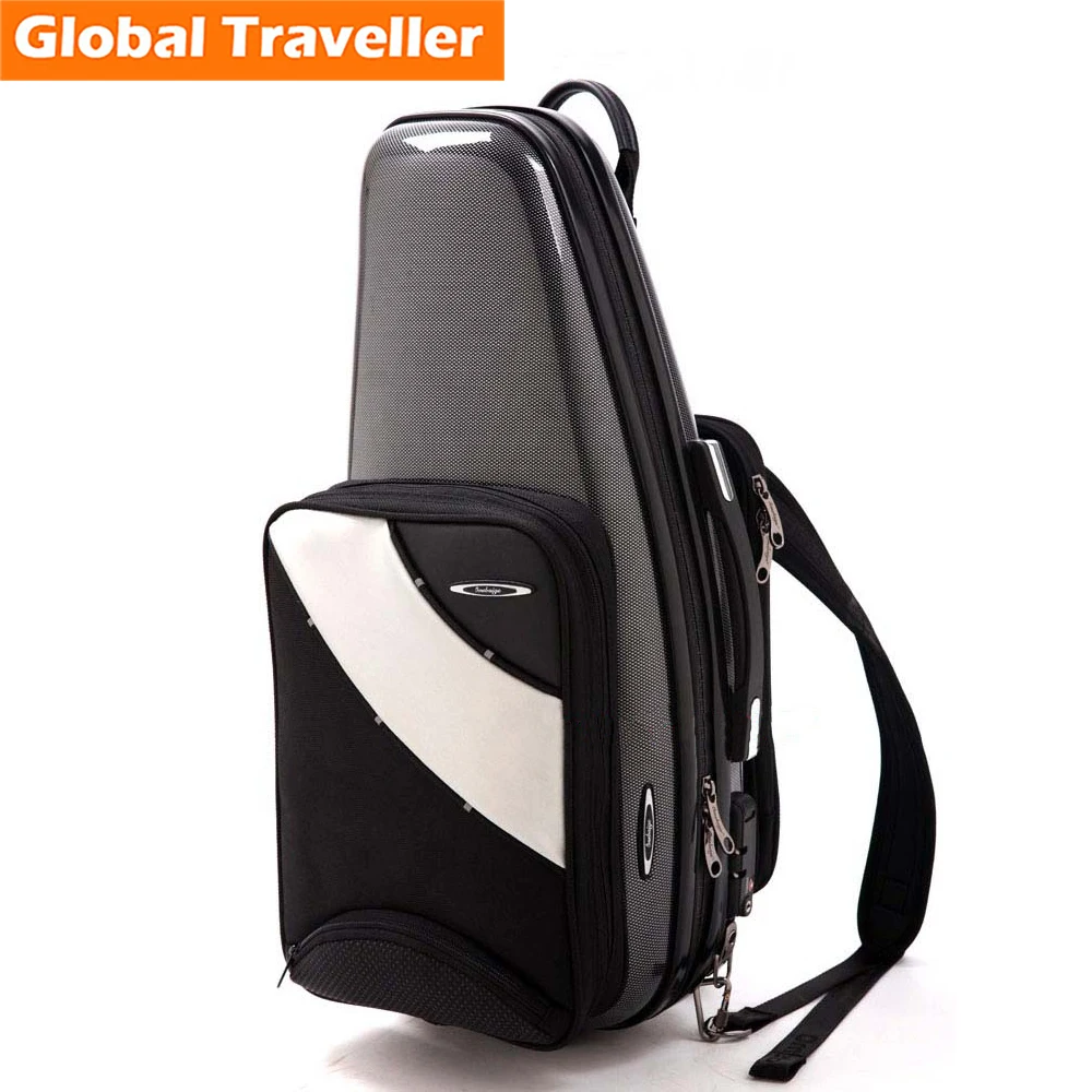

Professional Water-proof Shockproof Cozy Alto Sax Case Alto Sax Backpack Alto Sax Shoulderbag customs Lock for Saxophone use