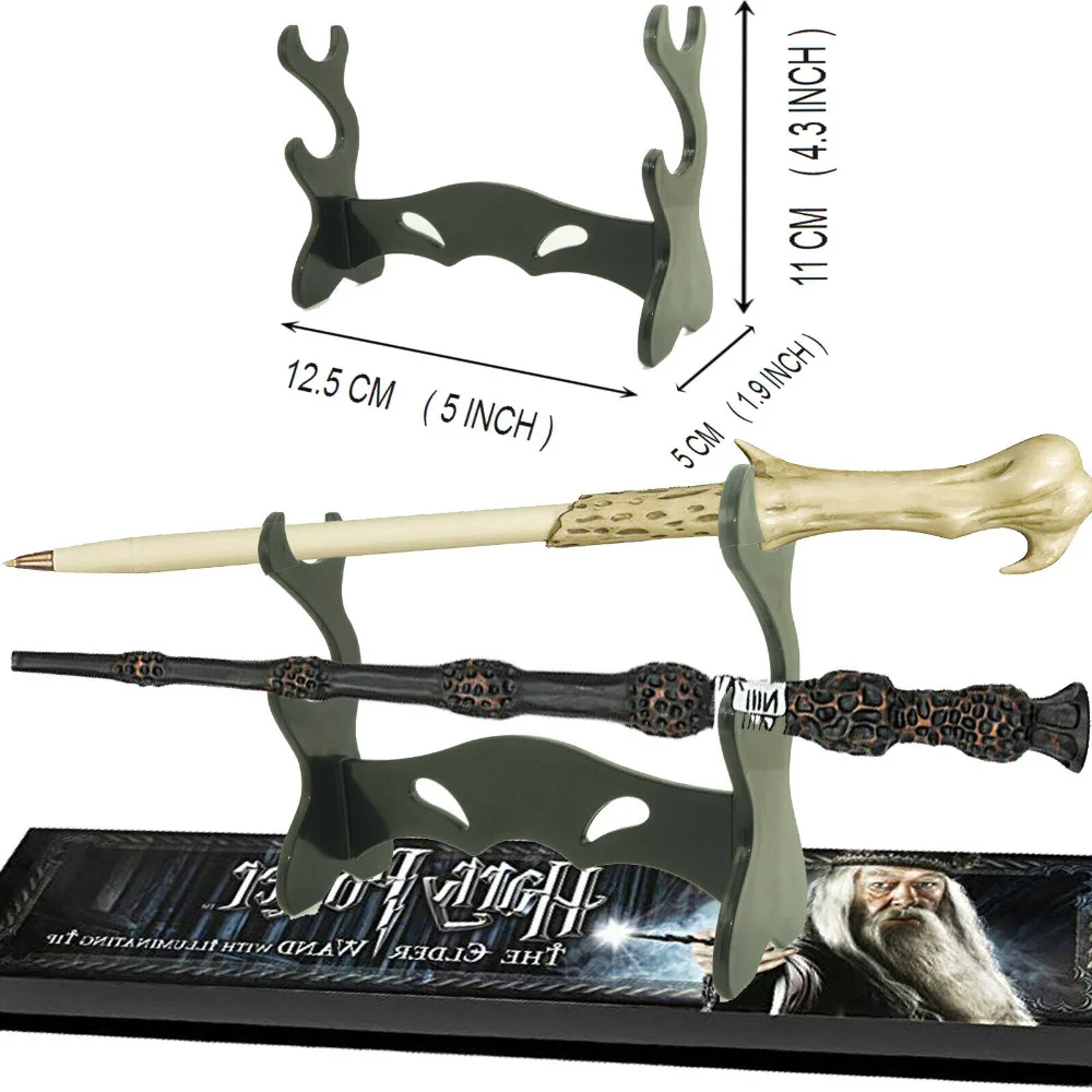 

2Pcs Black Wizarding Wand Display Stand For harry potter/Voldemort Magic Wands
