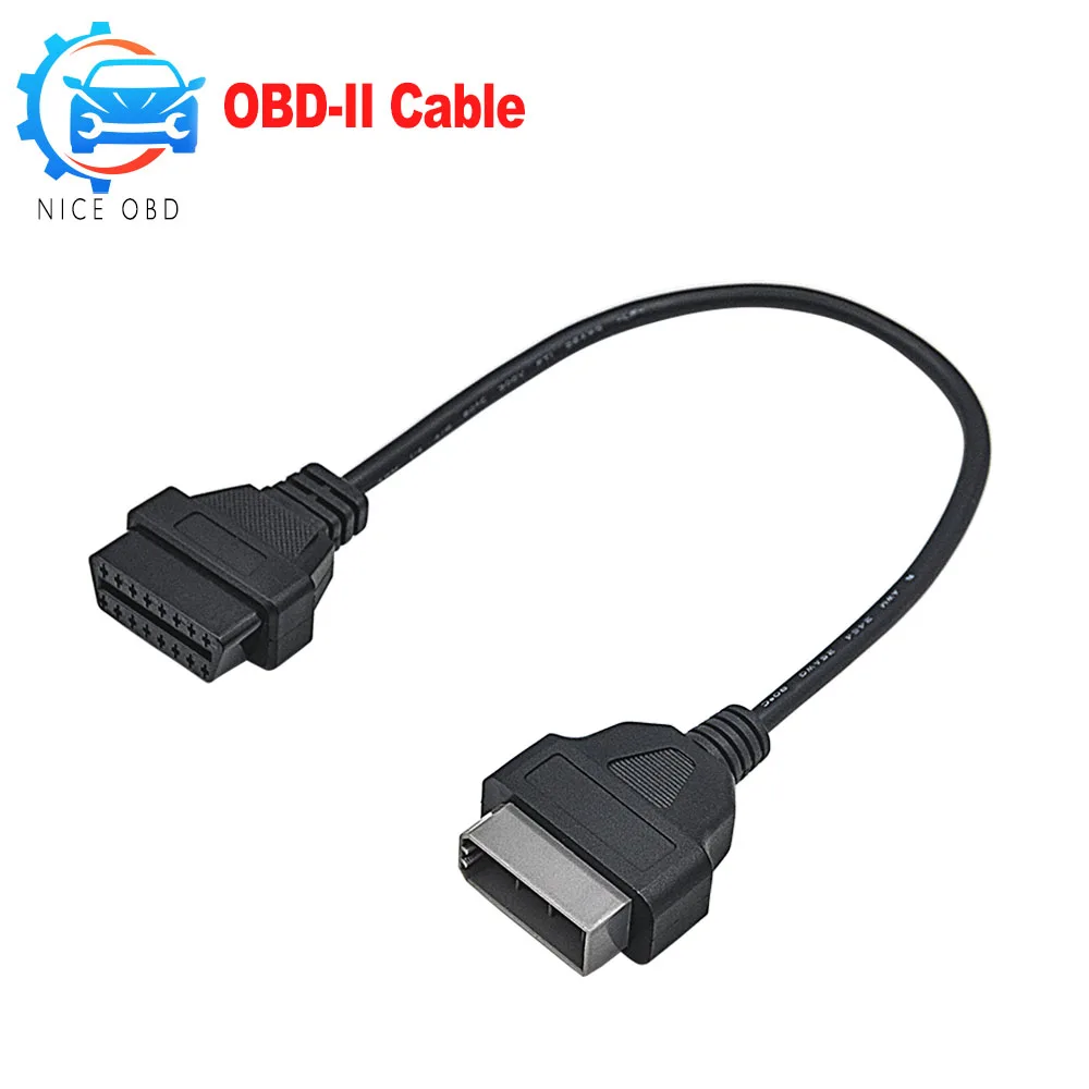 Кабель диагностический 14 pin для Nissan переходник с 16 контактным разъемом OBD 2 на obd2|obd