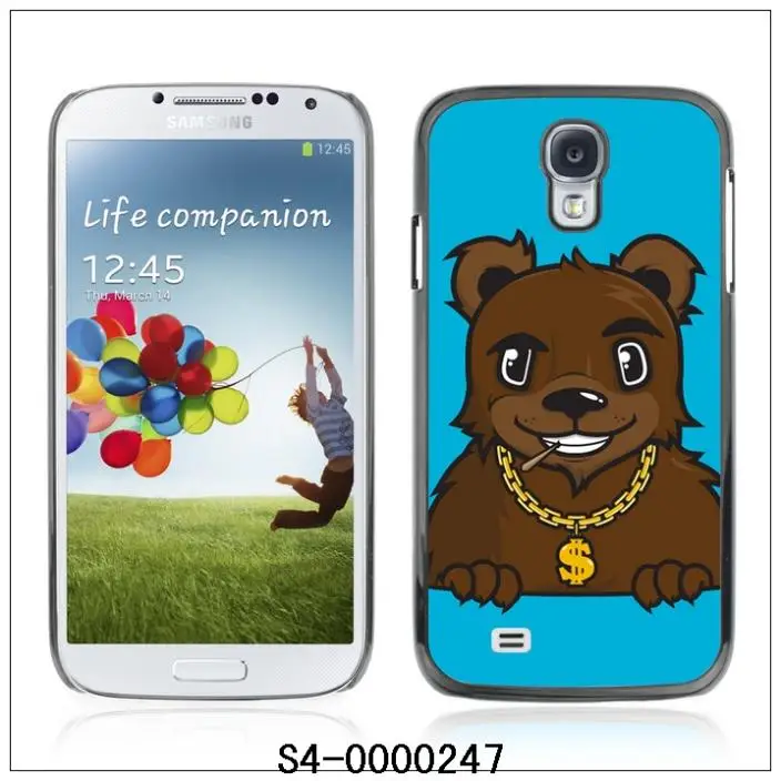 Gangsta Pimp Bear-FOR Samsung Galaxy S4/S IV/i9500/i9505 Plastic Hard Back Case Cover Shell (S4-0000247) |