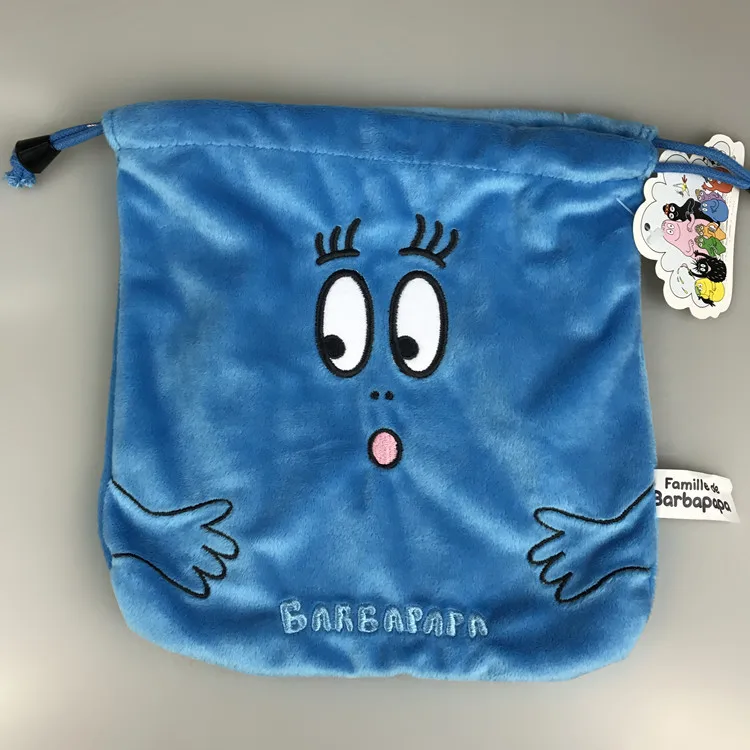 Мультипликационный аниме Barbapapa Barbamama Barbalala многофункциональная сумка для монет аксессуар Сумка среднего размера 20*20 см - Цвет: Type D