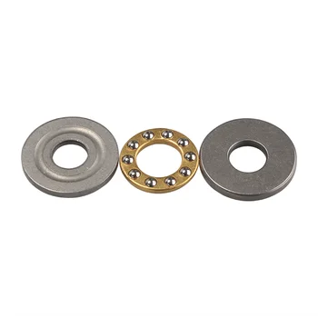 

1PC 8mm/10mm High Precision Miniature Thrust Ball Bearings F8/F10 Metal Axial Ball Bearing Set for Hardware Accessories